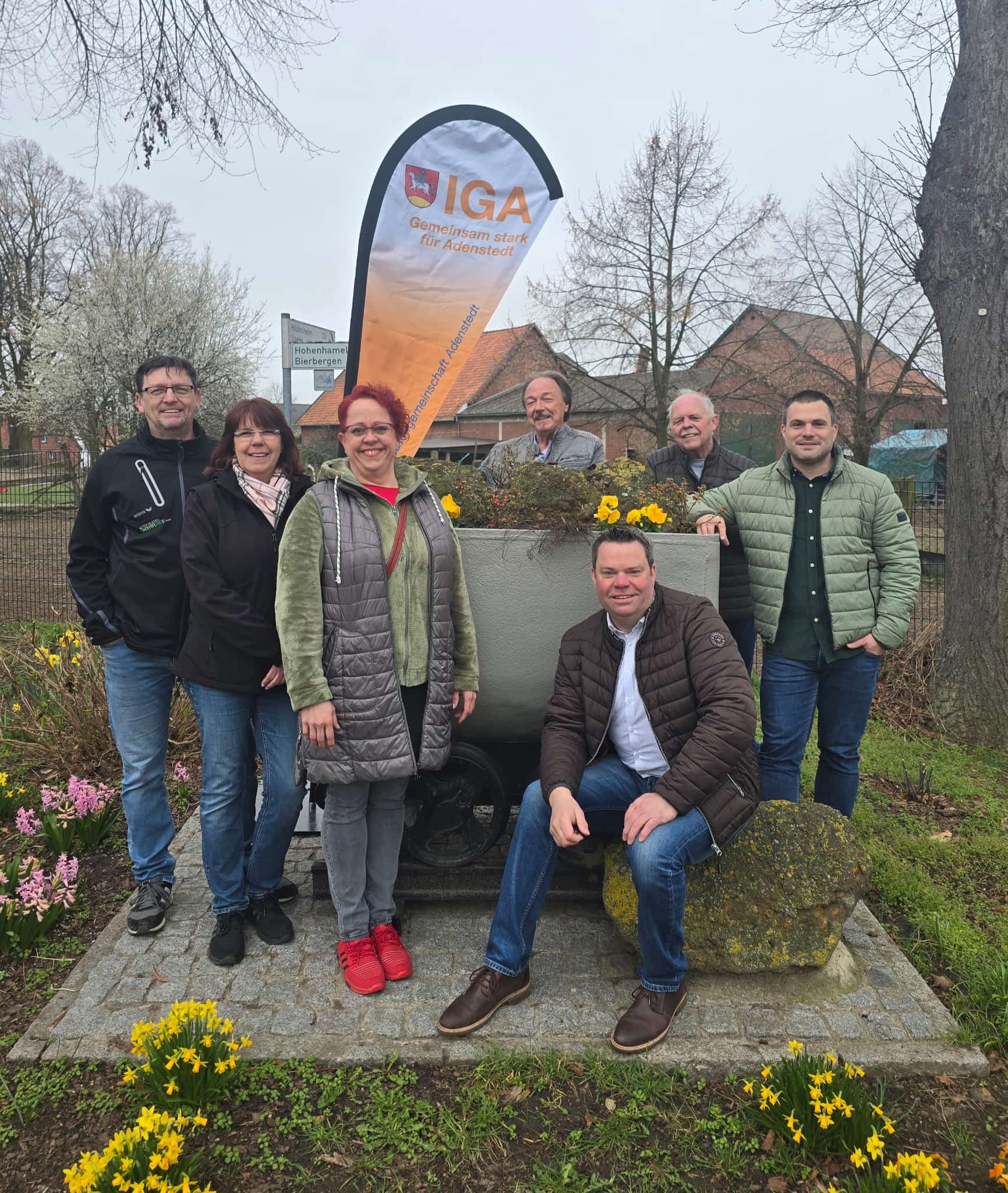 Team der Interessengemeinschaft Adenstedt